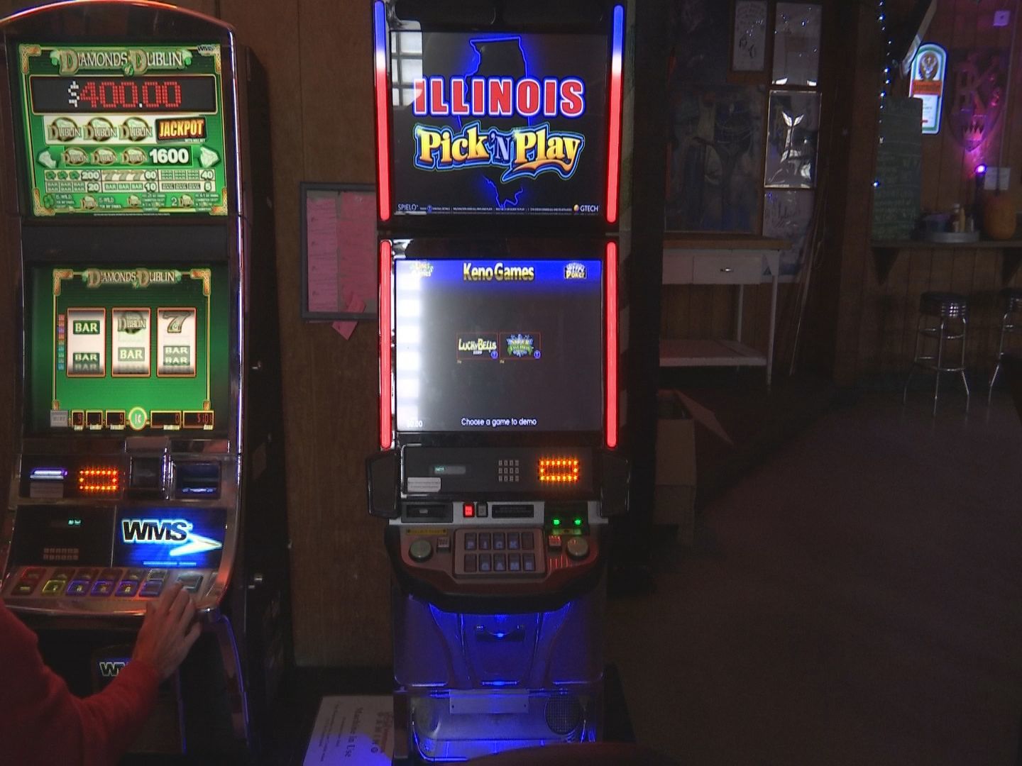 gambling machines southern Illinois
